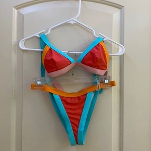 Two-Piece Shein bathing suit